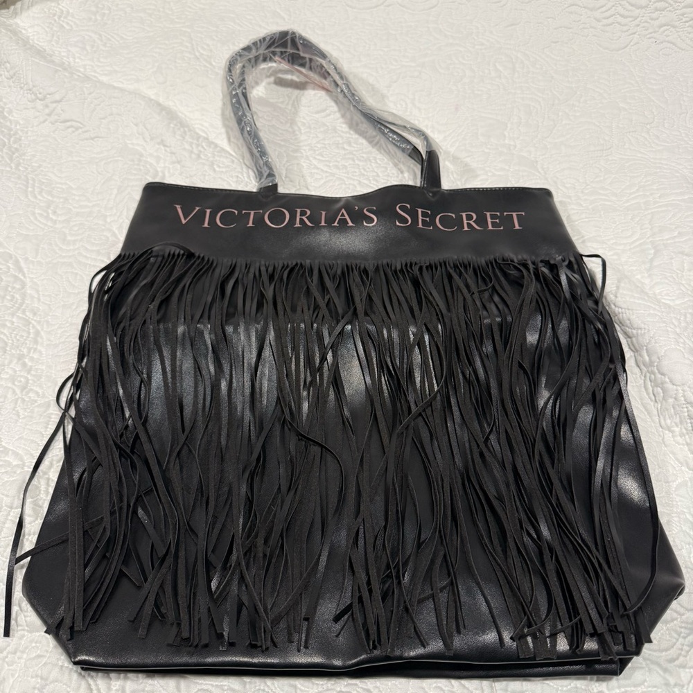 Victorias Secret Fringe Tote Bag